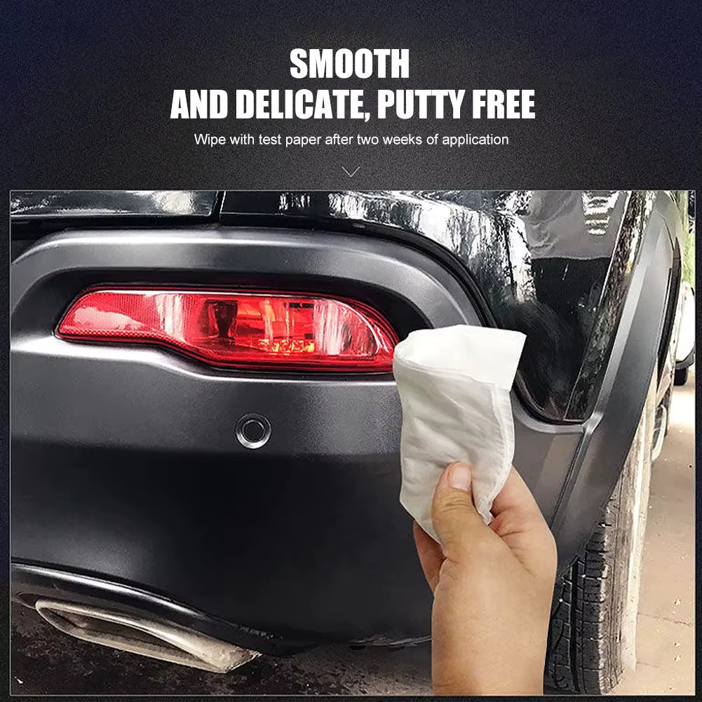 Plastic Restorer for Car Easy To Use Plastic Part Refurbishment Crystal Coating Refurbish Agent with Sponge Long Lasting