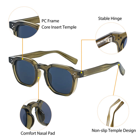 Sunmaster Sunglasses (FREE Case Included)