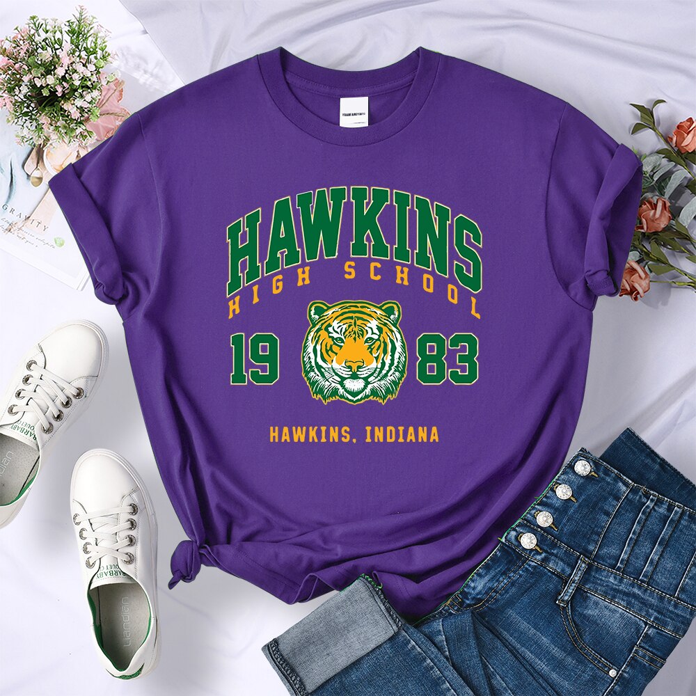 Hawkins-High-School-1983-Print-Female-T-Shirt-Fitted-Harajuku-Tee-Shirts-Street-Fashion-Streetwear-Casual-1