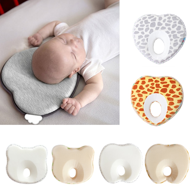 Hot-Infant-Anti-Roll-Toddler-Pillow-Shape-Toddler-Sleeping-Positioner-Cushion-Flat-Head-Protect-Newborn-Almohadas