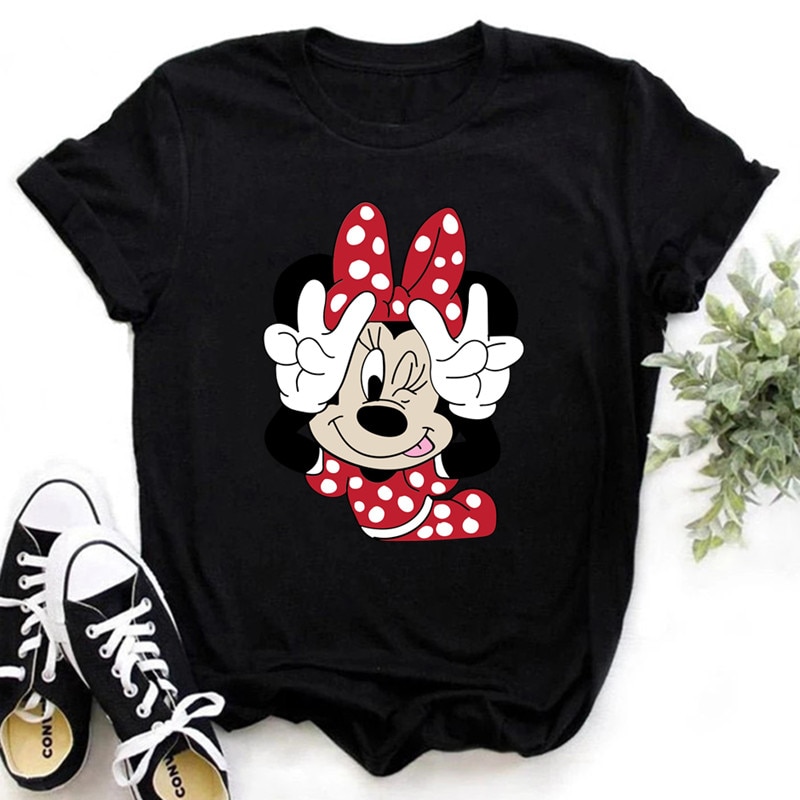 Women-s-Clothing-Summer-2022-Mickey-Minnie-Mouse-Disney-Short-Sleeve-T-shirts-for-Girls-Funny-1